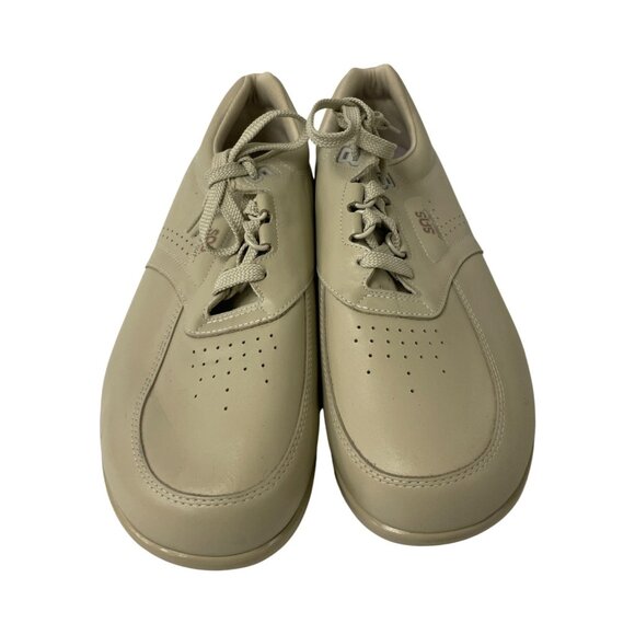 SAS Time Out Womens Tripad Comfort Shoes Size 10 WW Bone Lace Up Leather NWOB - Picture 2 of 8